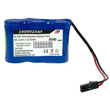 Replacement Battery for Alaris MedSystem III - 32860, 2863, 2865, 2866.  3500 mAh