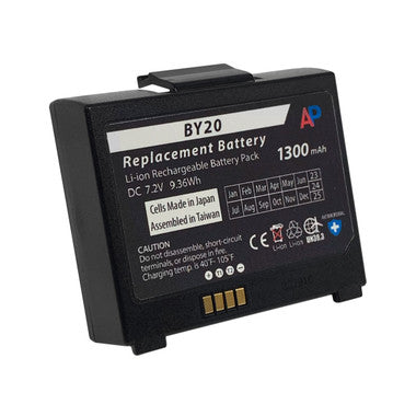 Replacement Battery for the Epson Mobilink TM-P20 Printer (OT-BY20, D171A, 2169271) 1300 mAh