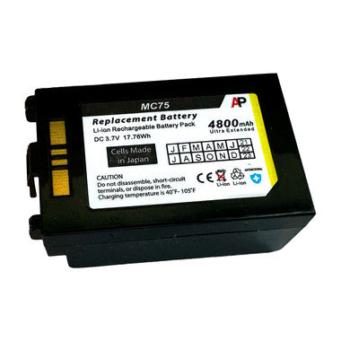 Motorola / Symbol MC75 & MC70 Series. Replacement Battery. Ultra Extended Capacity