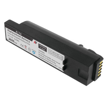 Zebra 8100 Series Scanners (DS8100, DS8170, DS8178, etc) Replacement Battery. 2600 mAh