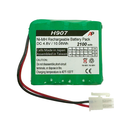 Replacement battery for Omron HEM907, HEM-907XL Blood Pressure Monitor