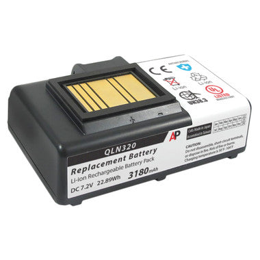 Zebra QLn320 (HC), QLn220 (HC), ZQ500, ZQ510, ZQ520, ZQ610, ZQ620 Printers: Replacement Battery