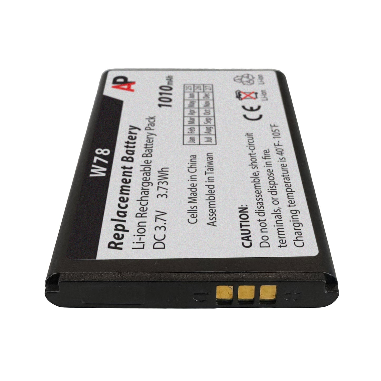 Replacement Battery for Yealink W78H, W78P, W73H, W73P, W53H, W53P
