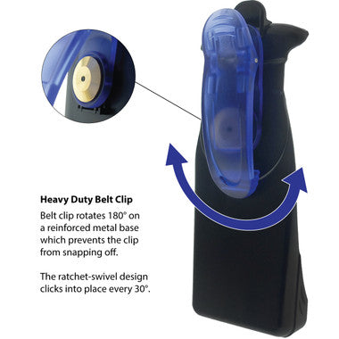 Cisco 7925: CP-HOLSTER-7925G (15 Pack) Plastic Holster with Swivel Belt Clip