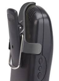 Hinge Clip Assembly with Coil Lanyard - PTO511 (BPX Series Phones)