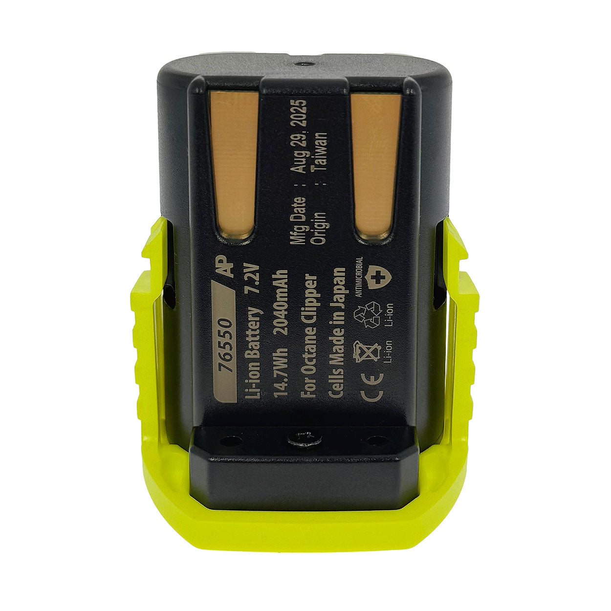 Battery Upgrade for Oster Volt & Octane Heavy Duty Cordless Hair Clippers (Yellow)
