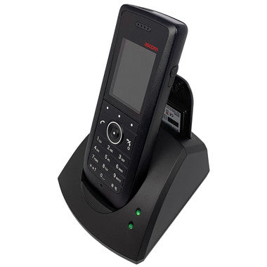 TransFormer Dual Charger for the Ascom d63 / i63 AND d62 / i62 phones. Charges 1 phone and 1 spare battery. Power Supply Included