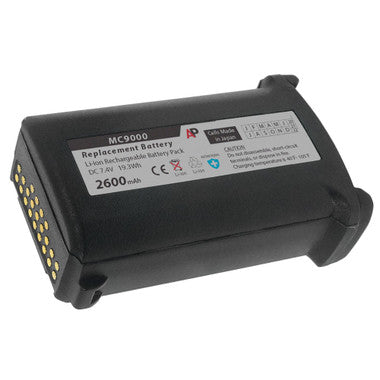 Motorola & Symbol MC9000-G/K Series Scanners. Replacement Battery. 2600 mAh