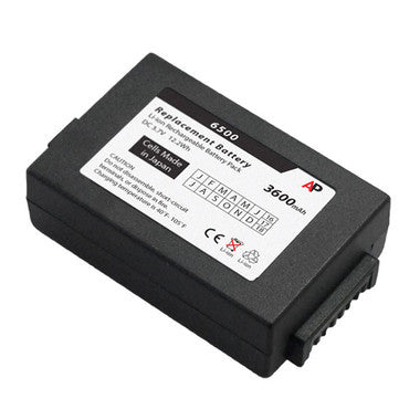 Honeywell / HHP Dolphin 6100, 6110, 6500 & 6000LU1: Replacement Battery. 3600 mAh