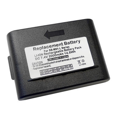 Honeywell / LXE MX1 Scanner. Replacement Lithium Ion Battery. 2000 mAh