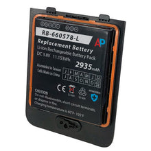 Replacement Battery for Ascom Myco 3 Phone. Replaces  660578 and 655357. High Capacity 2935 mAh