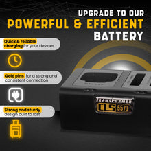 Transformer Charging Station for Motorola CLS Series: 1 Radio & 2 Batteries. Power Supply Included