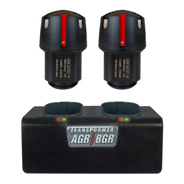 Transformer Double Charger WITH Two Batteries for Andis PowerGroom AGR+ and BGR+