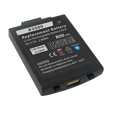Vocera Communications Badge B3000: Black Replacement Battery. 800 mAh