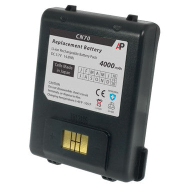 Intermec / Norand CN70 and CN70e Scanners: Replacement Battery. 4000 mAh