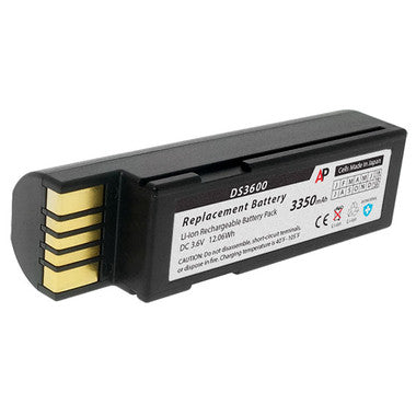 Zebra 3600 Series Scanners (DS3678, LI3678, LS3678). Replacement Battery. 3350 mAh