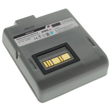Zebra / Comtec RW420 Barcode Printer: Replacement Battery. 5200 mAh