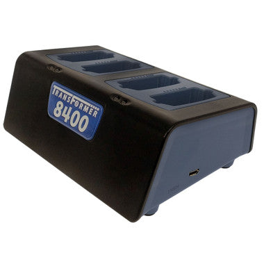 Transformer 4-Bay Battery Charger for Polycom / SpectraLink 8400 & 8440 Series Batteries