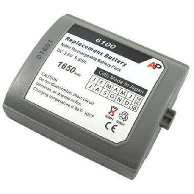 Motorola / Symbol PDT-6100, 6140, 6142 & 6146. Replacement Battery. 1650 mAh