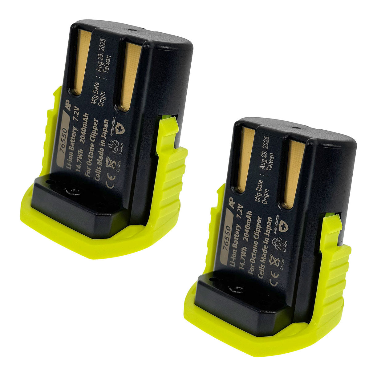 Battery Upgrade for Oster Octane & Volt Heavy Duty Cordless Hair Clippers (2 Pack)