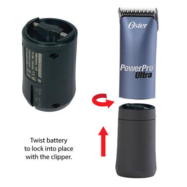Battery Upgrade for Oster PowerPro & PowerPro Ultra Cordless Hair Clippers.