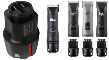 Replacement battery for Andis PowerGroom AGR+ and BGR+ Series Clippers. NiMH, 2100 mAh, Japanese cel