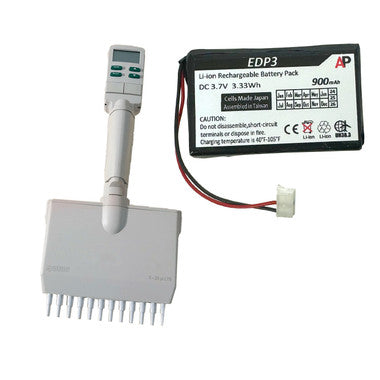 Replacement battery for Rainin EDP3 (Plus, Plus Pipettes, Pipette EDP3)