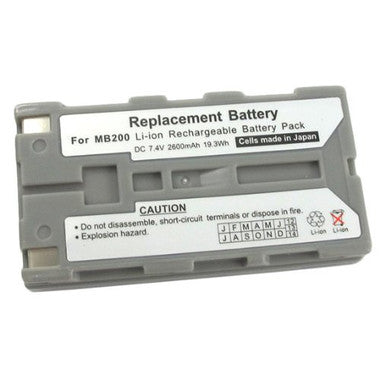 Extech S1500T through S4500THS Printers: Replacement Battery. 2600 mAh