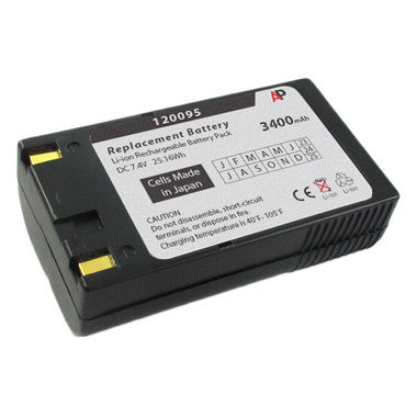 Avery Dennison / Paxar / Monarch 120095 Printer: Replacement Battery. 2600 mAh