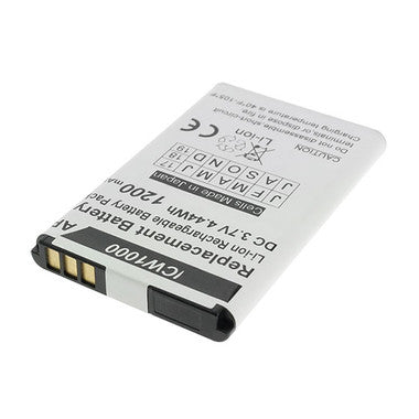 UniData ICW-1000G and WPU-7800 Phones. Replacement Battery. 1200 mAh