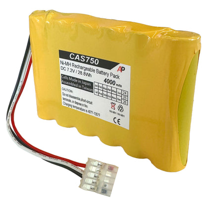 Replacement Battery for CAS Medical 940X Monitor, NIBP 730, 740, 750, 120336, 6036