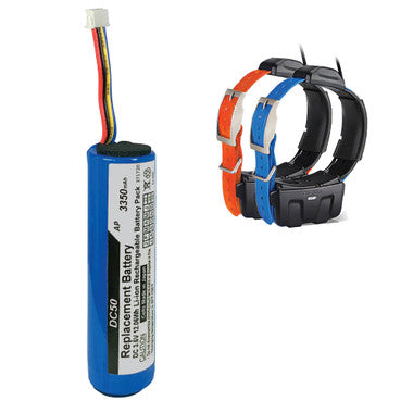 Battery Upgrade for Garmin DC50, Astro T5, and Alpha TT10 & TT15 Dog Tracking Collars