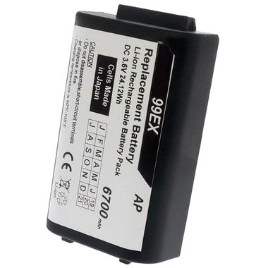 Honeywell / HHP Dolphin 99EX Series Scanners. Replacement Extended Battery