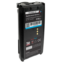 Replacement Battery for Harris P7300, P5300, P5400, P5500 Series. Li-polymer Super Extended 4100 mAh