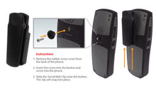 Polycom / SpectraLink 8400 & 8440 Series Phones. Screw in Swivel Belt Clip